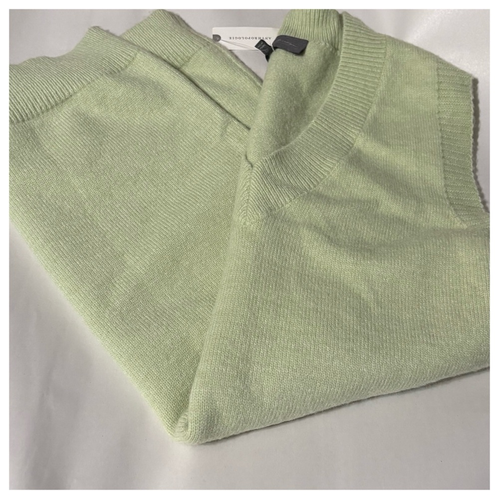 NWT Anthropologie Sunday in Brooklyn Sweater Vest Cozy Soft Mini Dress, M - Picture 12 of 17